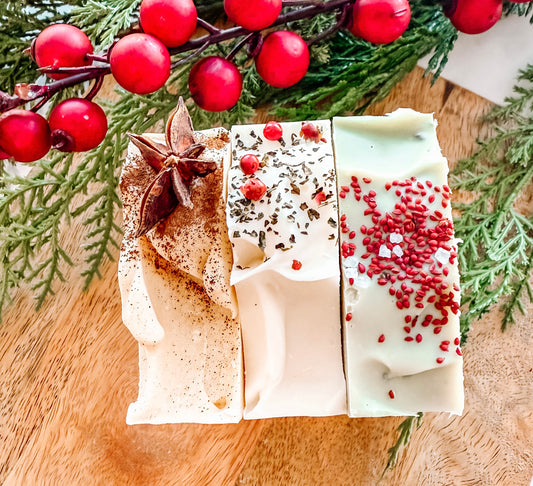 Christmas Soap Trio Collection