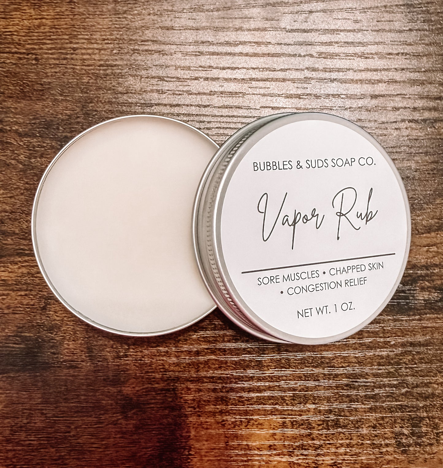 All-Natural Vapor Rub